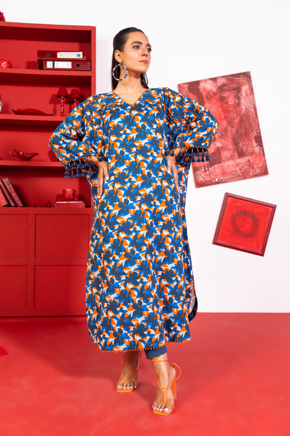 1 Pc Printed Lawn Shirt