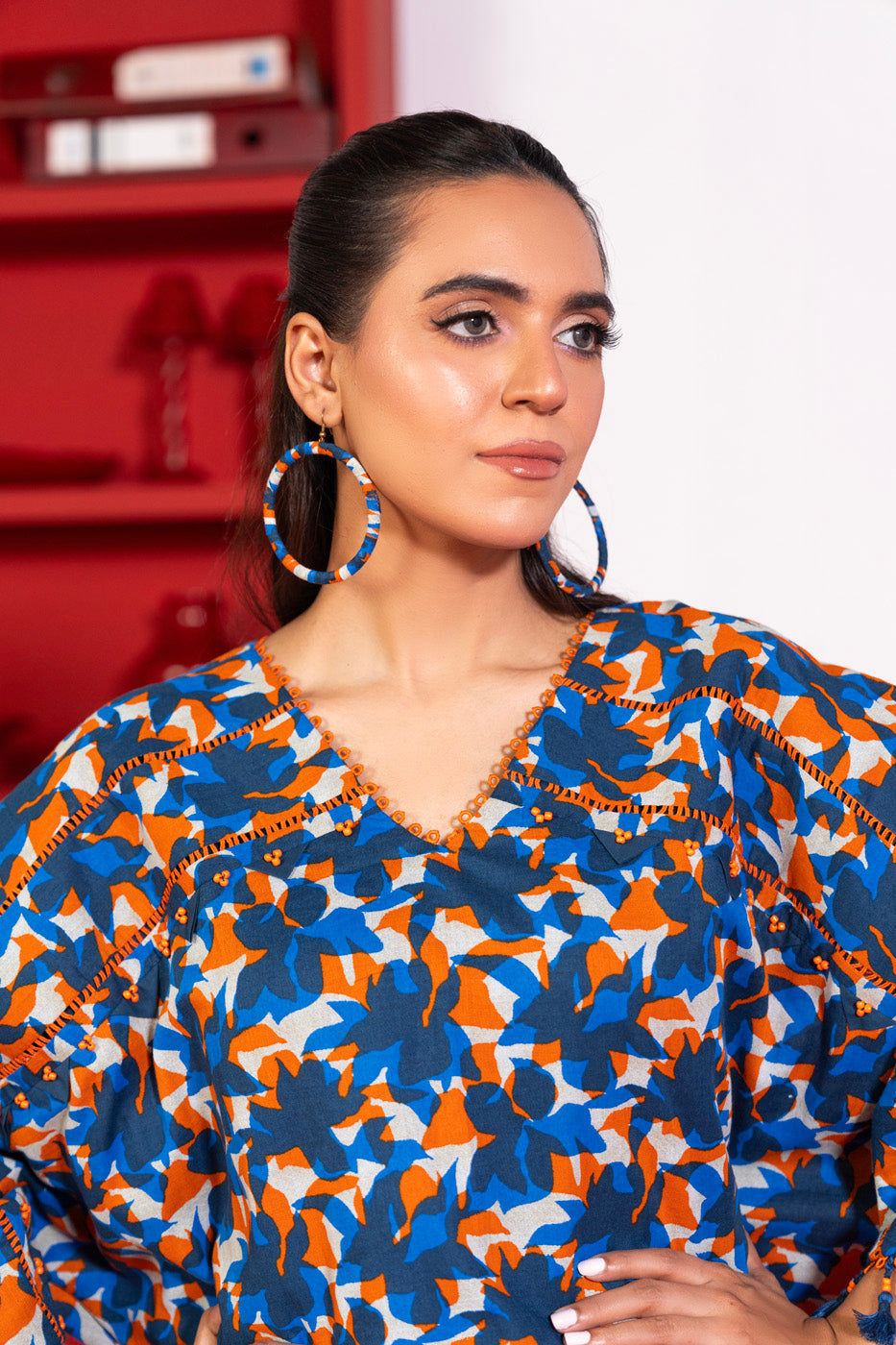 1 Pc Printed Lawn Shirt