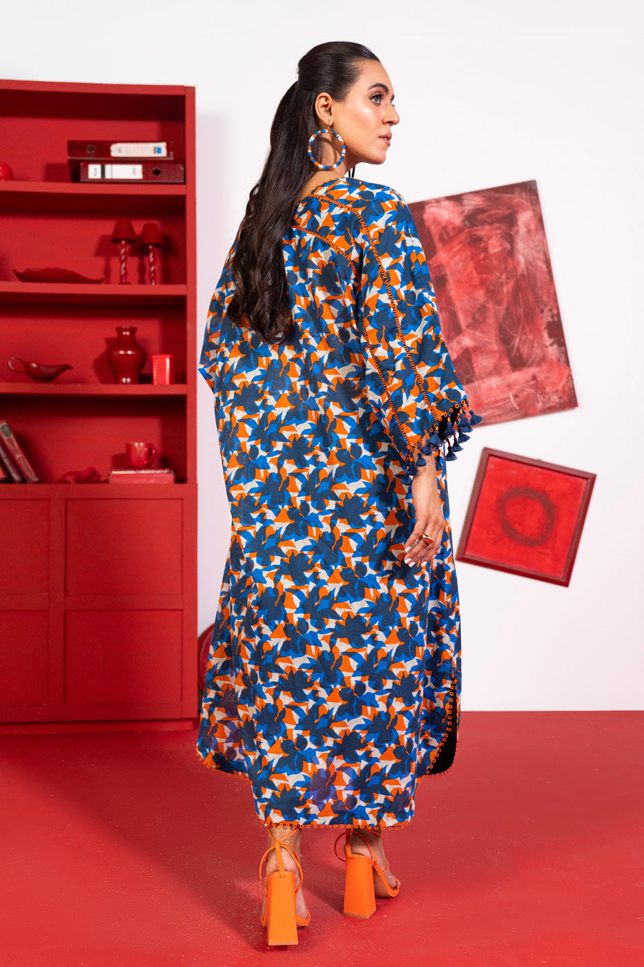 1 Pc Printed Lawn Shirt