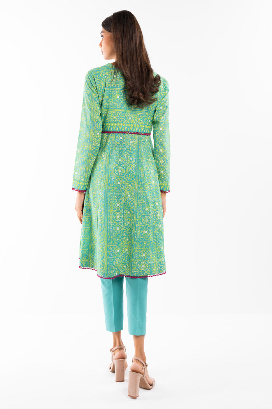 1 Pc Printed Lawn Shirt
