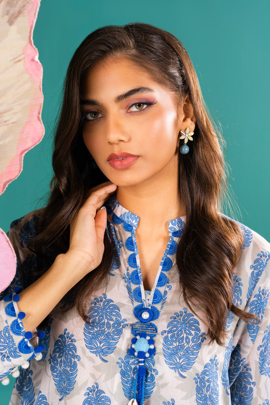 1 Pc Printed Lawn Shirt