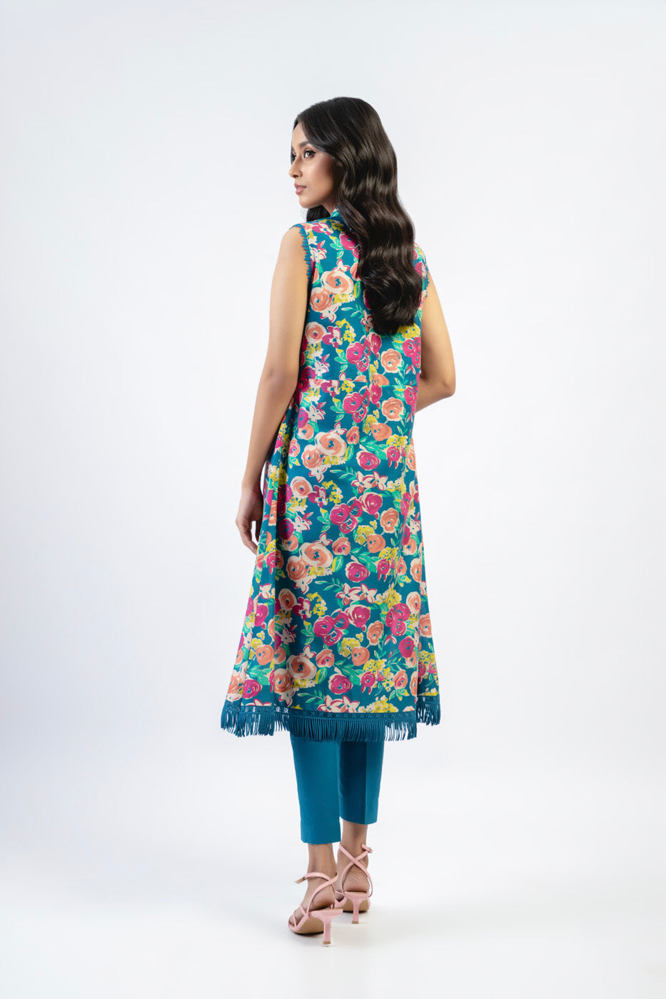 1 Pc Printed Cambric Shirt