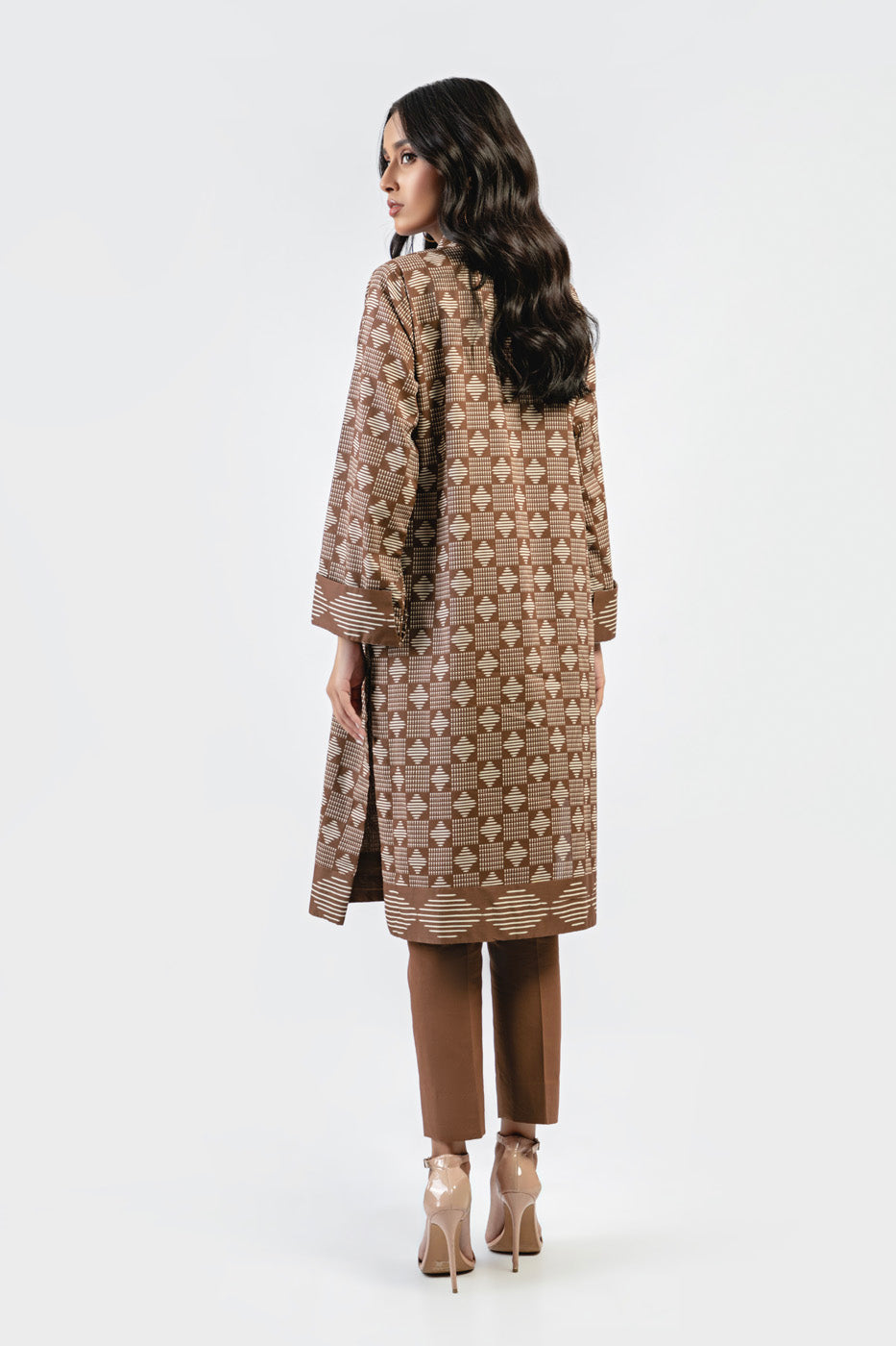 1 Pc Printed Cambric Shirt