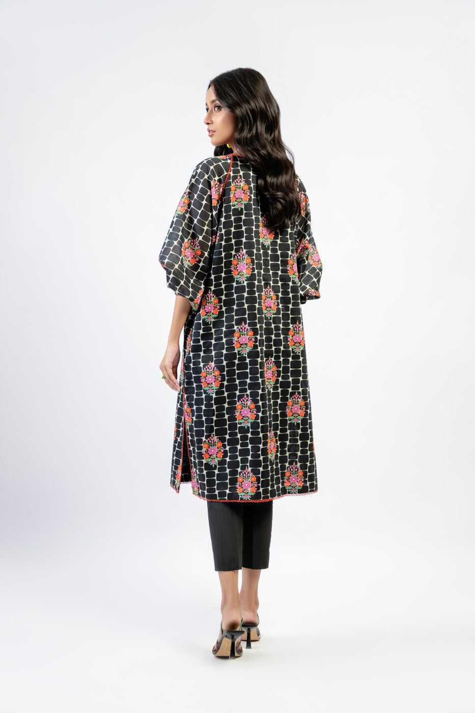 1 Pc Printed Cambric Shirt