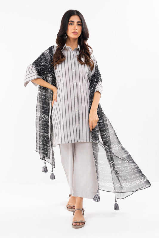 1 Pc Printed Chiffon Dupatta