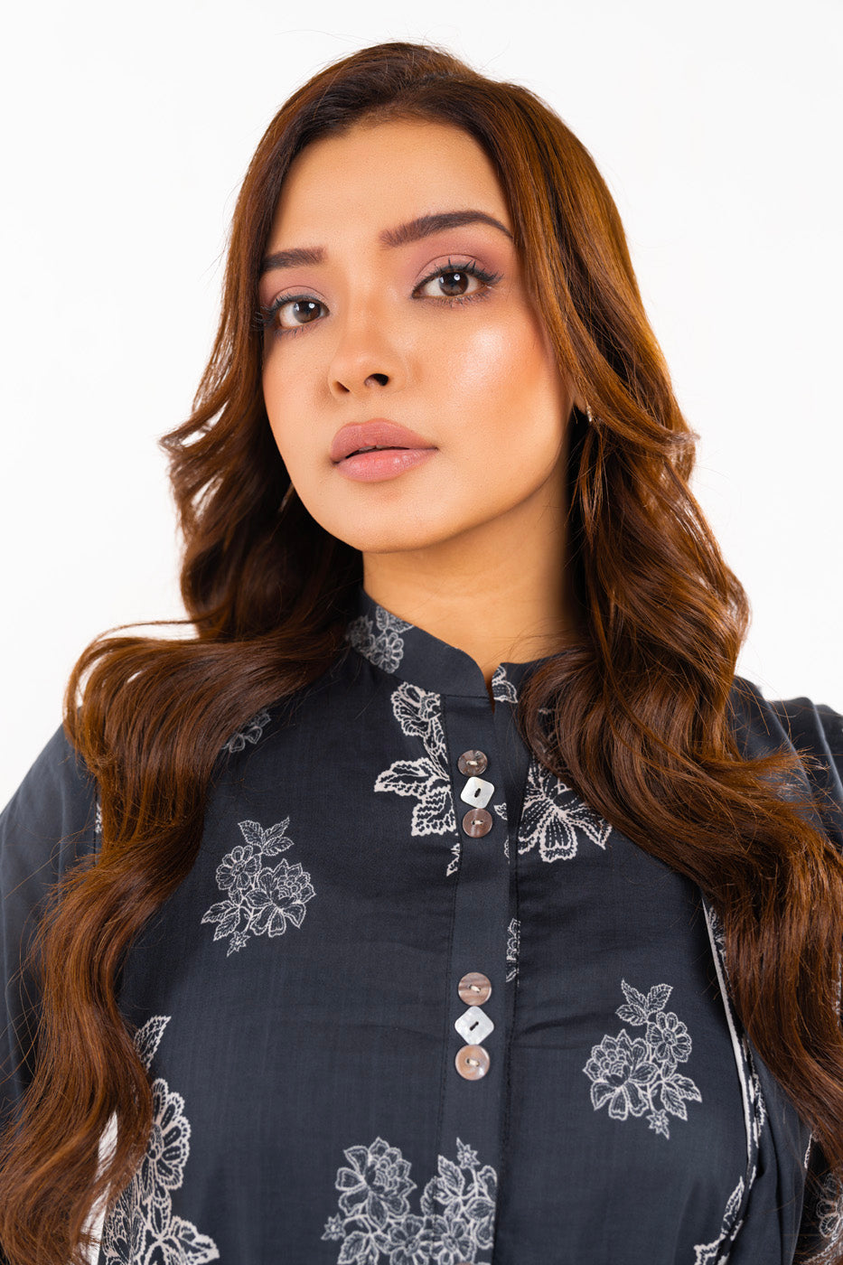 3 Pc Printed Lawn Suit With Lawn Dupatta