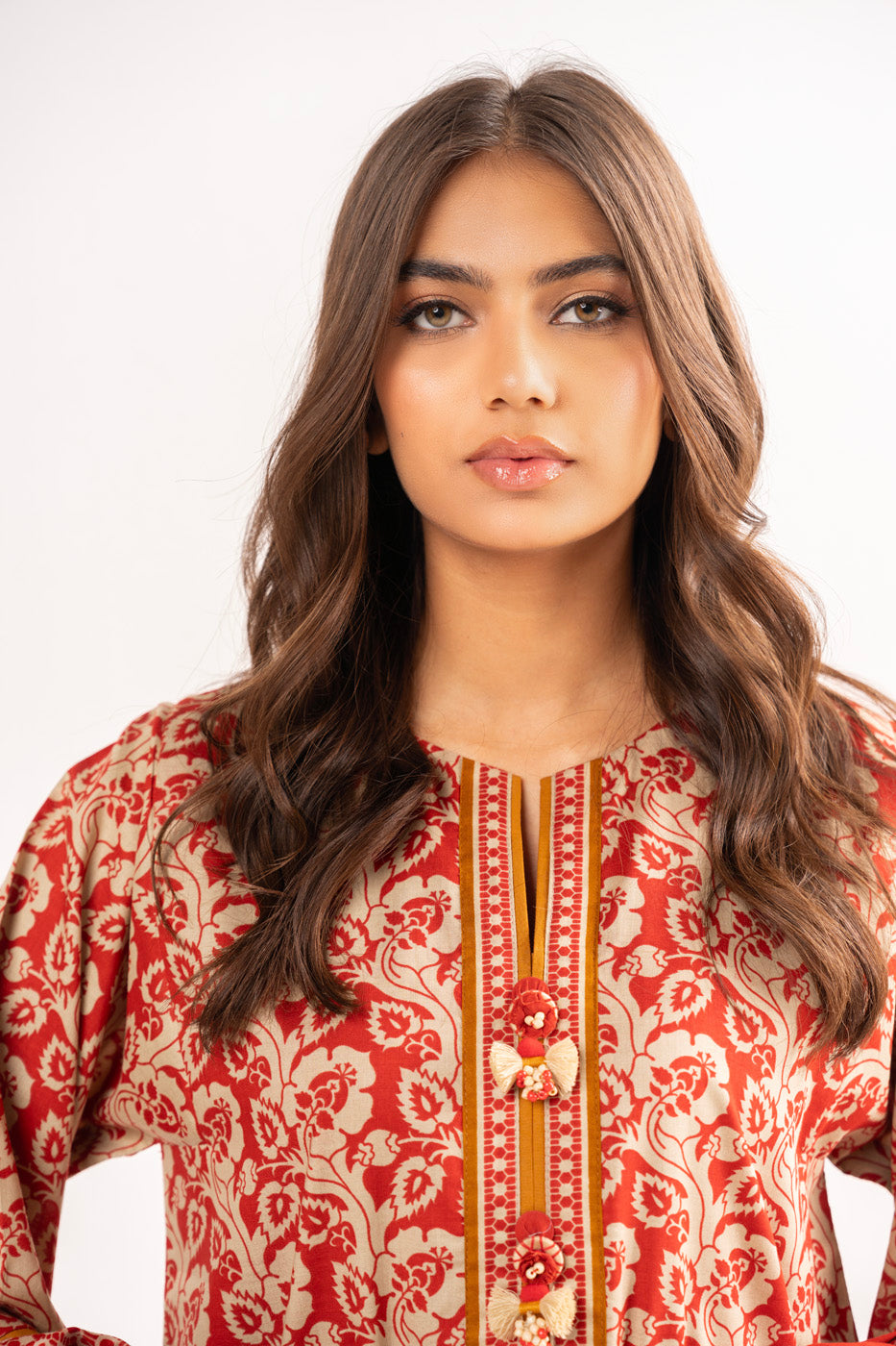 3 Pc Printed Lawn Suit With Lawn Dupatta