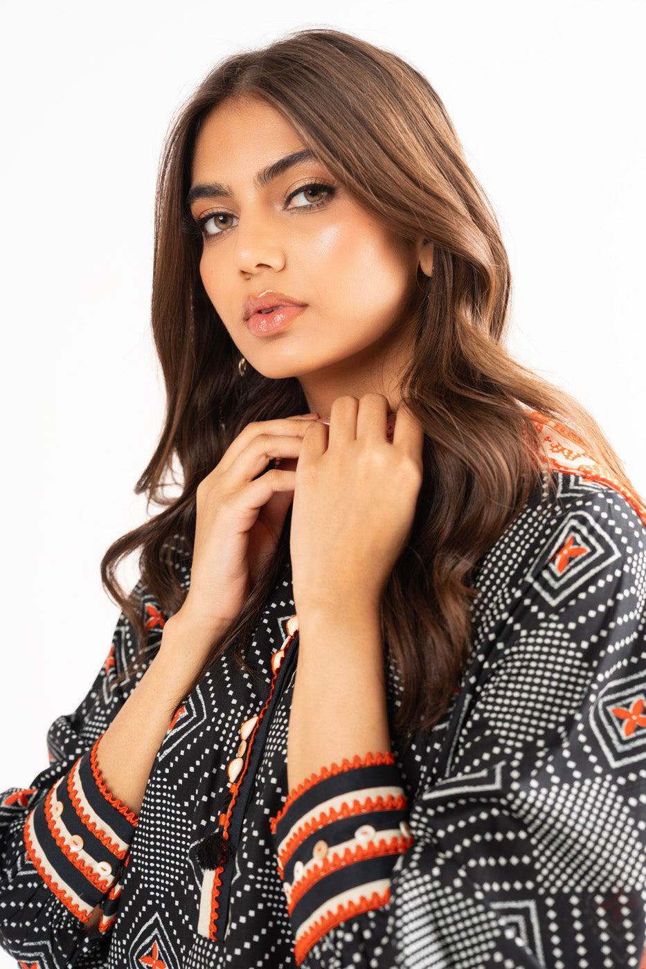 3 Pc Printed Lawn Suit With Lawn Dupatta