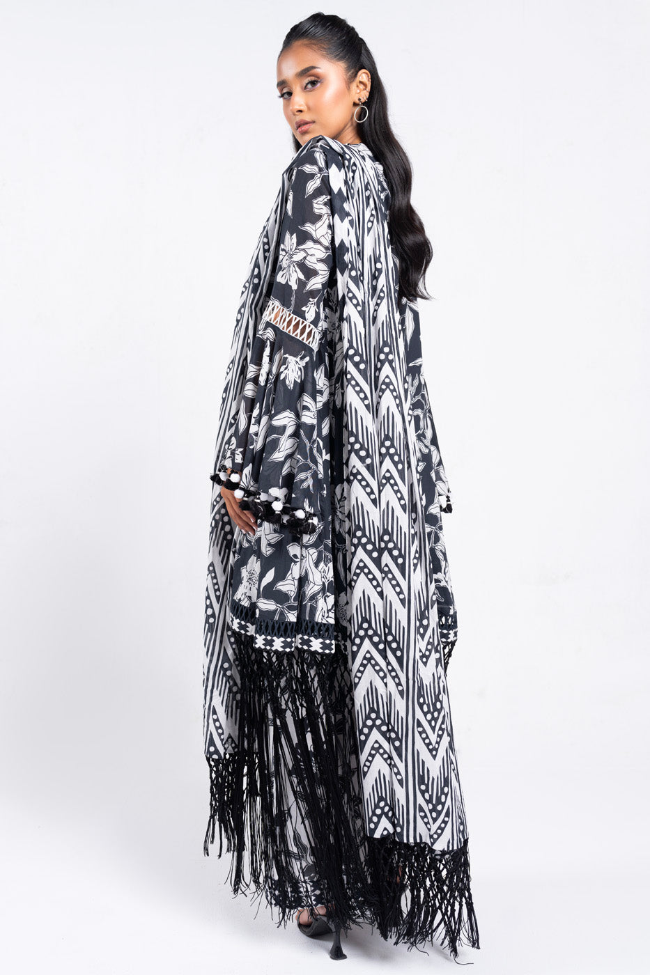 3 Pc Printed Lawn Suit With Lawn Dupatta