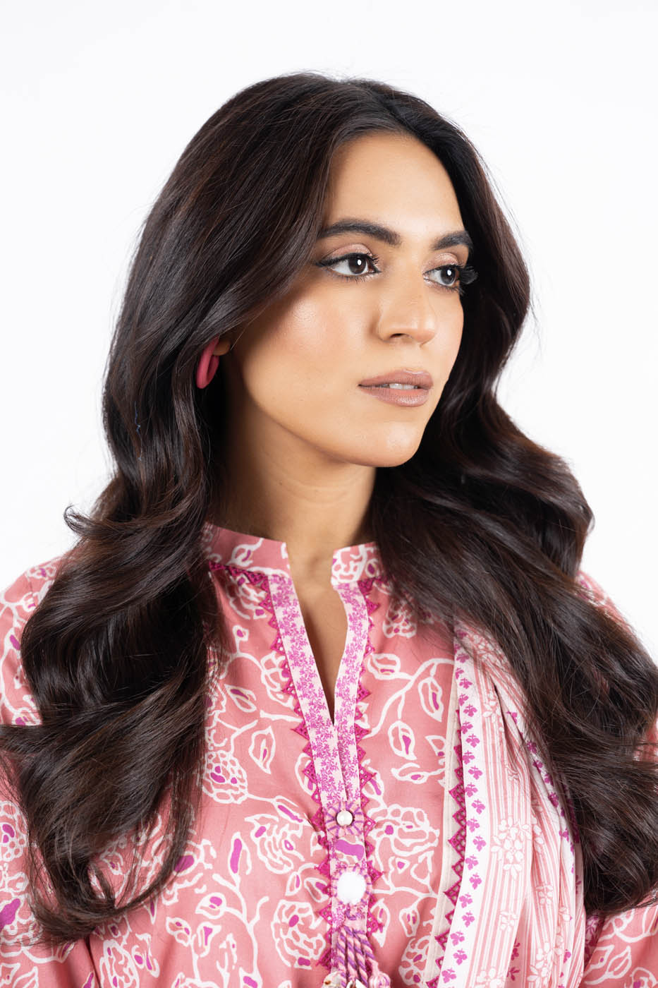 3 Pc Printed Lawn Suit With Lawn Dupatta
