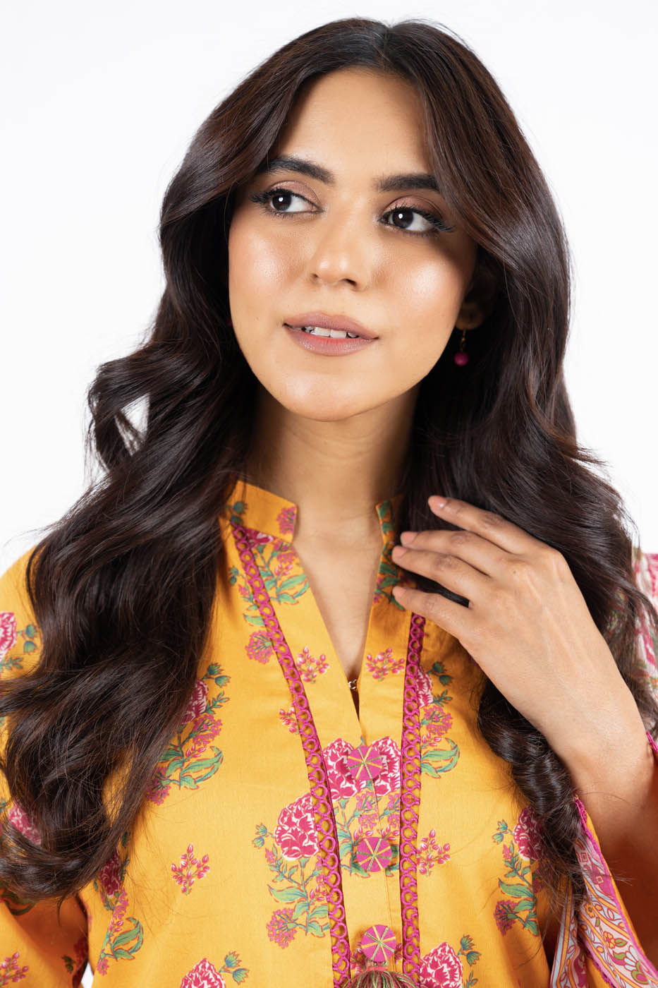 3 Pc Printed Lawn Suit With Lawn Dupatta