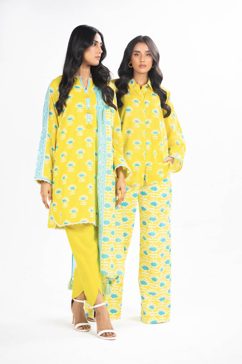 3 Pc Printed Lawn Suit With Lawn Dupatta