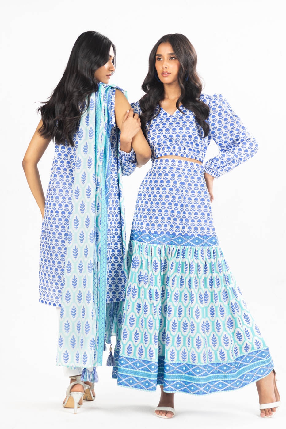 3 Pc Printed Lawn Suit With Lawn Dupatta