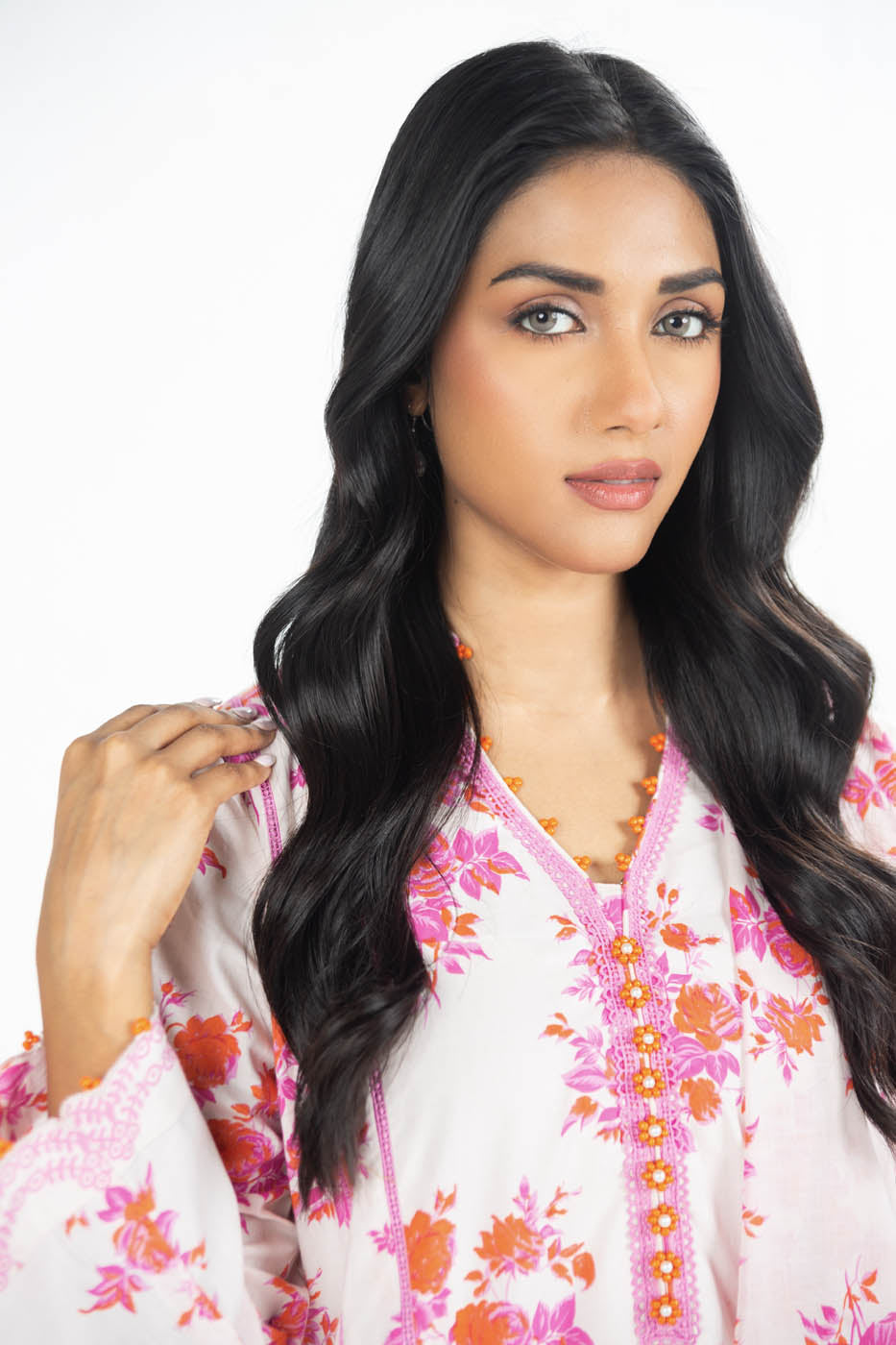 3 Pc Printed Lawn Suit With Lawn Dupatta