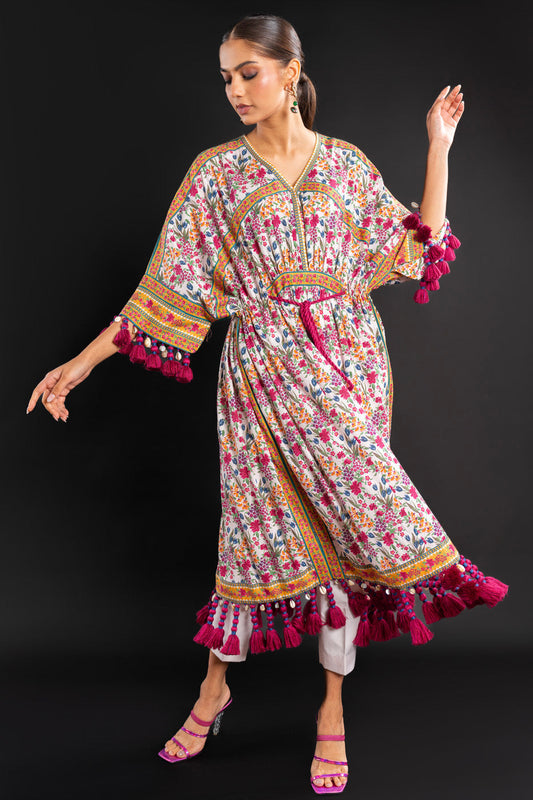 Printed Lrish Lawn Fabric (Sold by Per Meter)