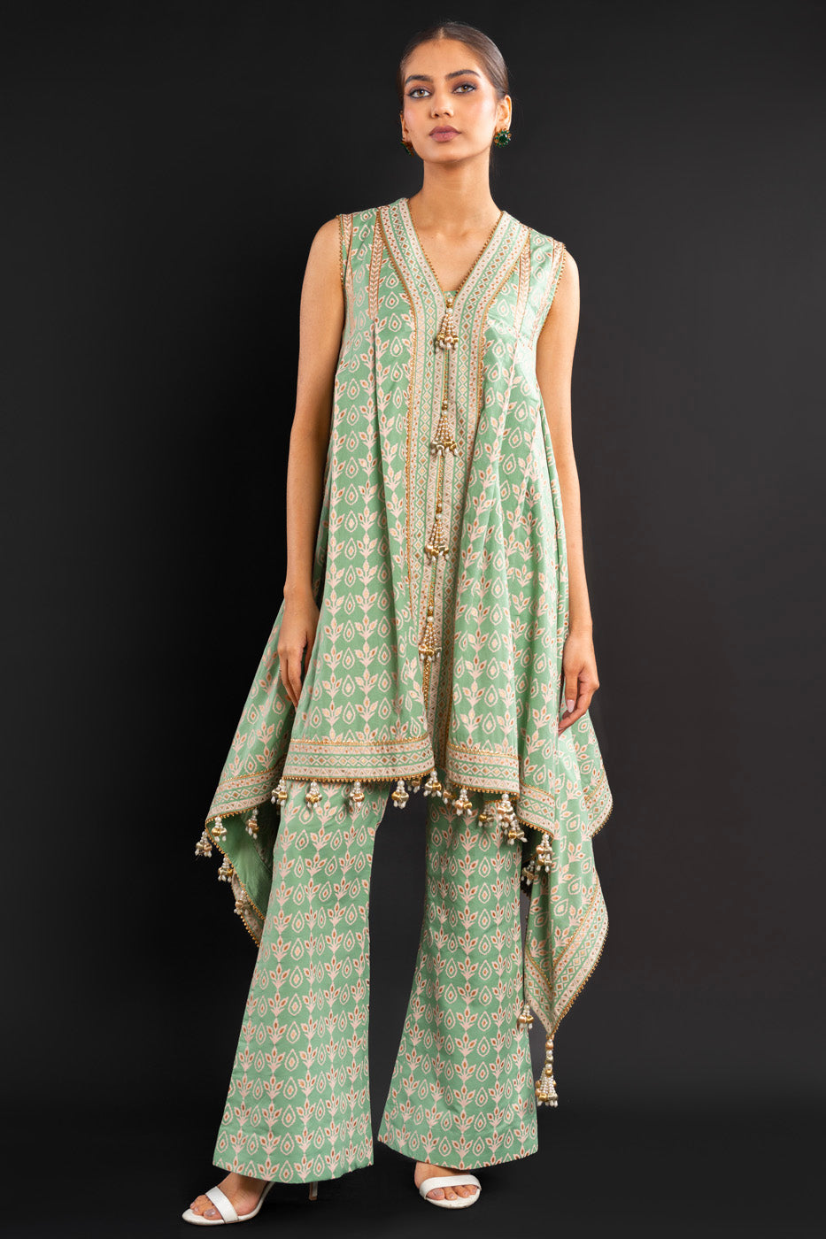 Printed Lawn Fabric (Sold By Per Meter)