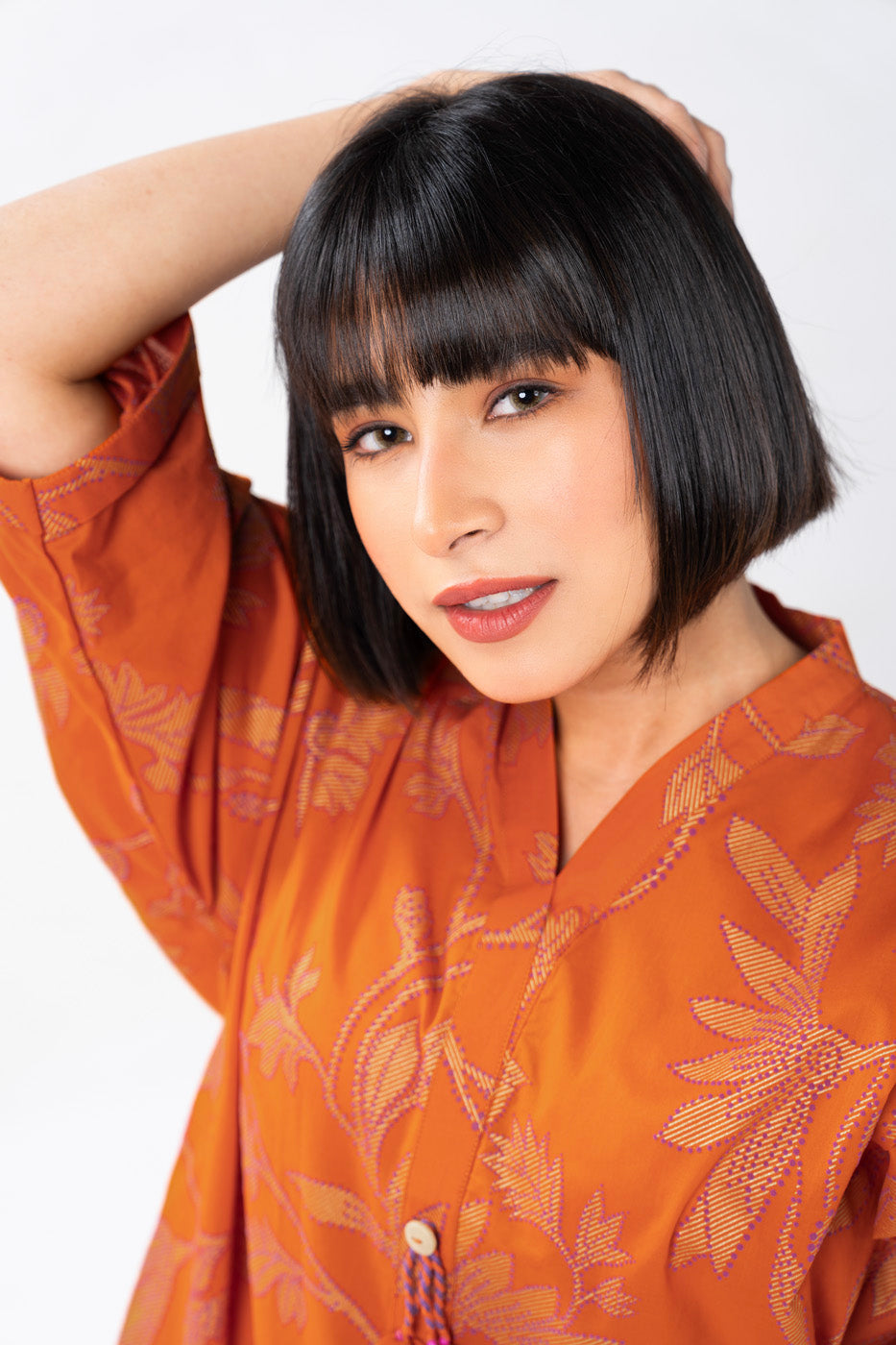 Printed Cambric Kurti