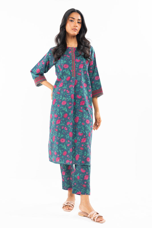 2 Pc Printed Khaddar Outfit