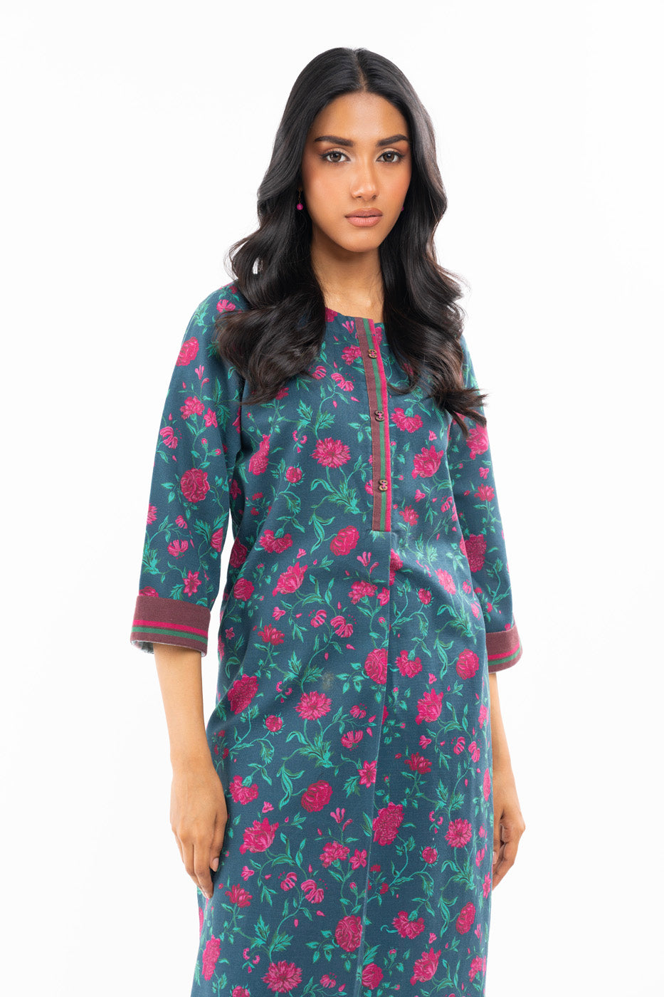 2 Pc Printed Khaddar Outfit