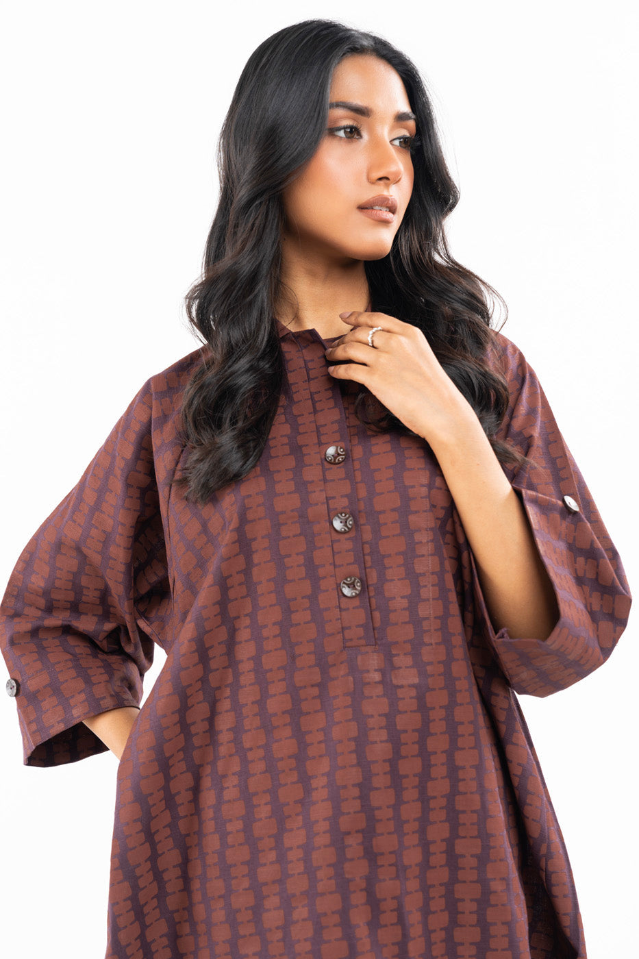 2 Pc Printed Khaddar Outfit