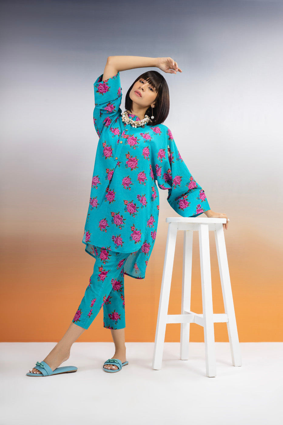 2 Pc Cambric Outfit