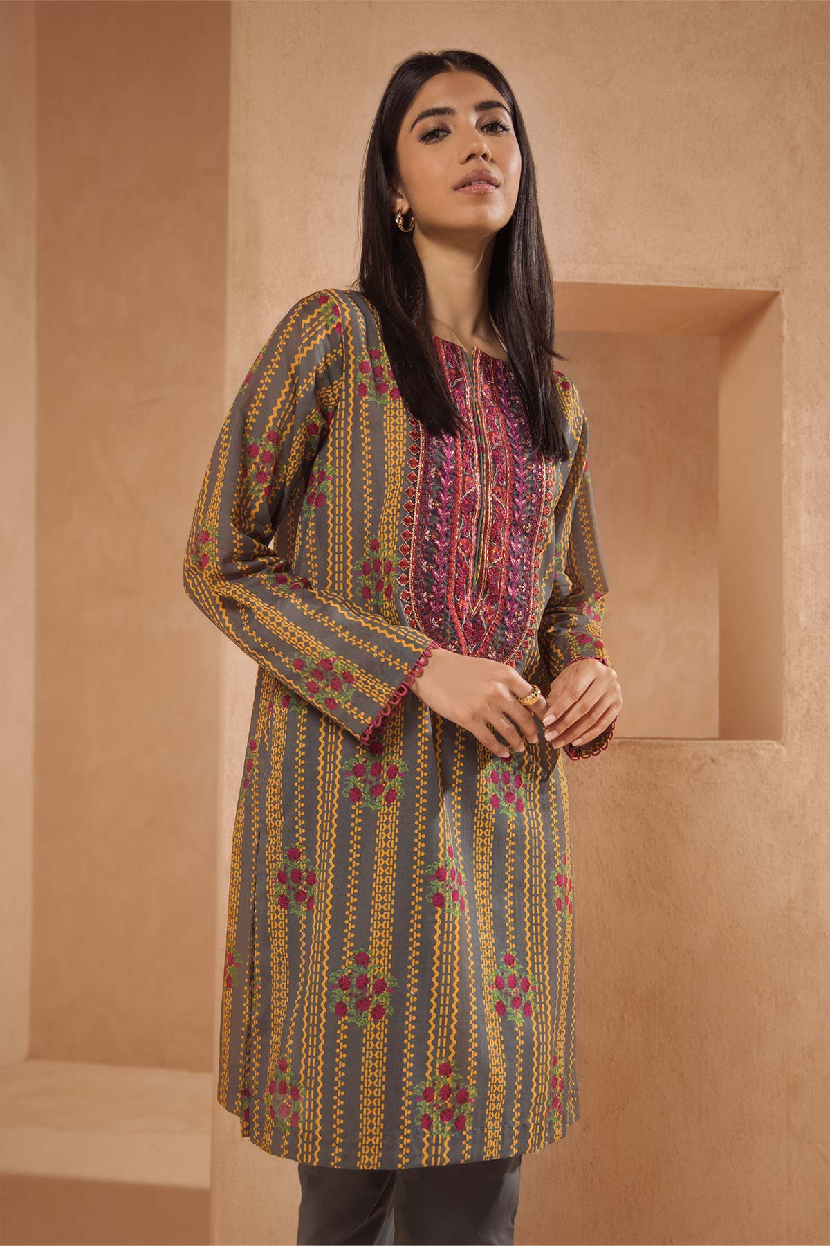 Printed Lawn Shirt