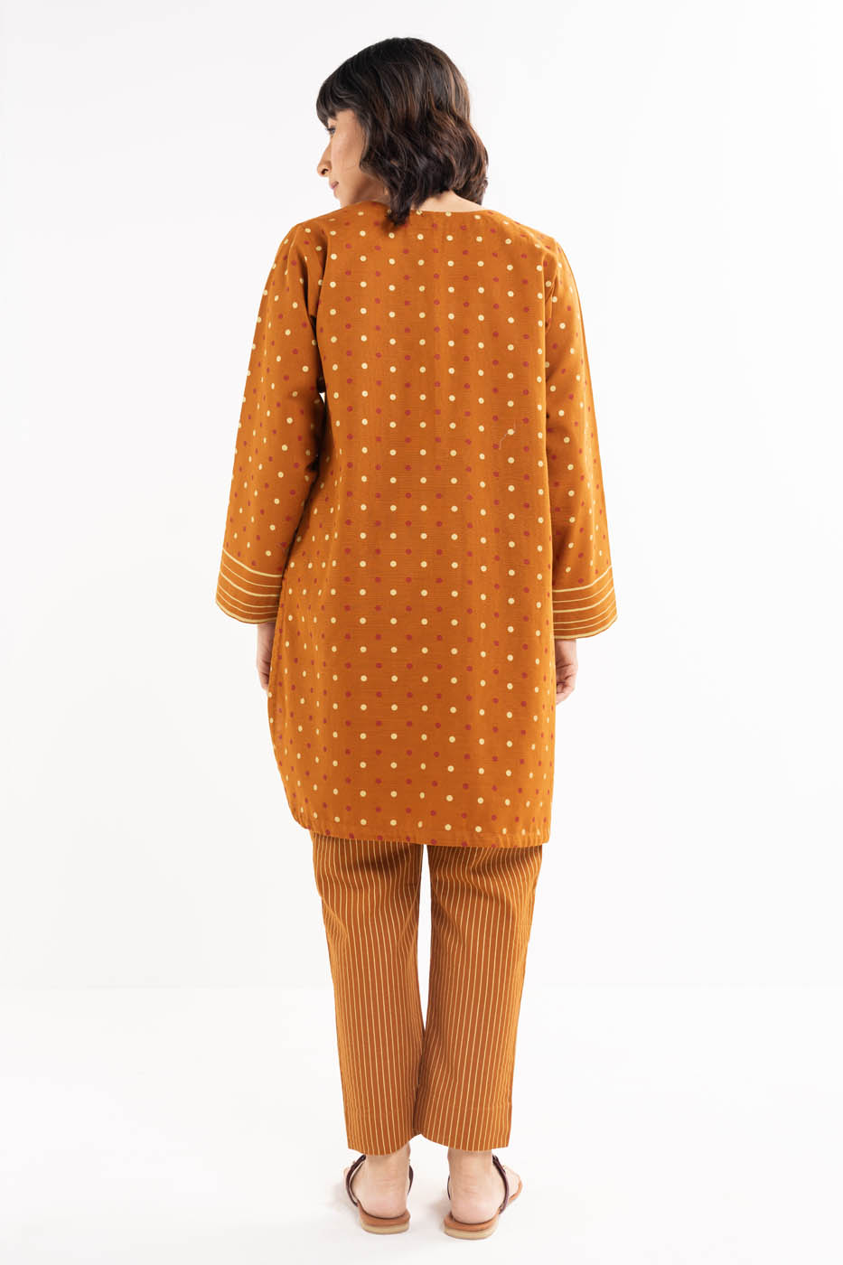 2 Pc Dyed Khaddar Outfit