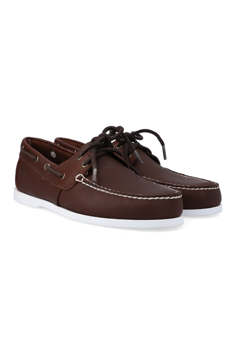 M Shoe | CEDAR BAY 2EYEBOAT DK BRN,FQ