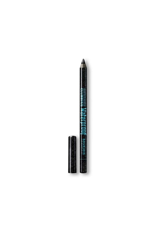 Bourjois Contour Clubbing Waterproof Pencil & Liner 48 Atomic Black . 1.2g