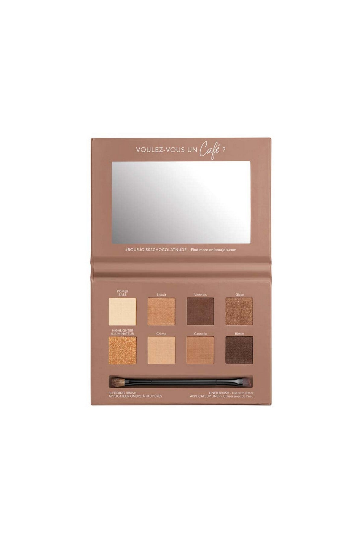 Bourjois Rue Du Cafe 02 Chocolat Nude Edition 7.68 g - 0.27 fl oz