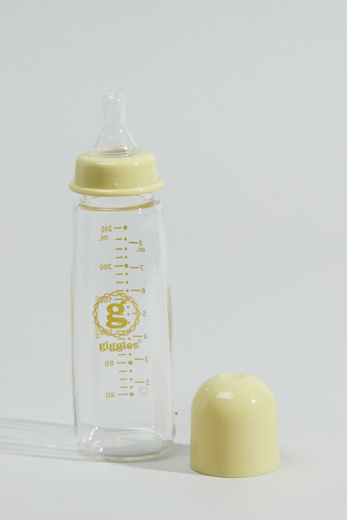 Glass Feeding Bottle - 240 ml