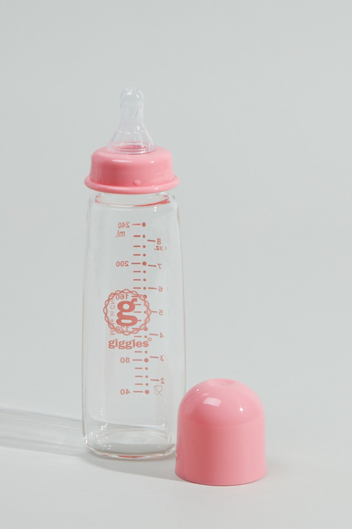 Glass Feeding Bottle - 240 ml