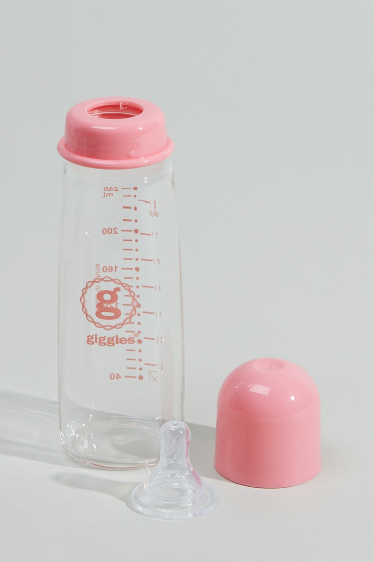 Glass Feeding Bottle - 240 ml