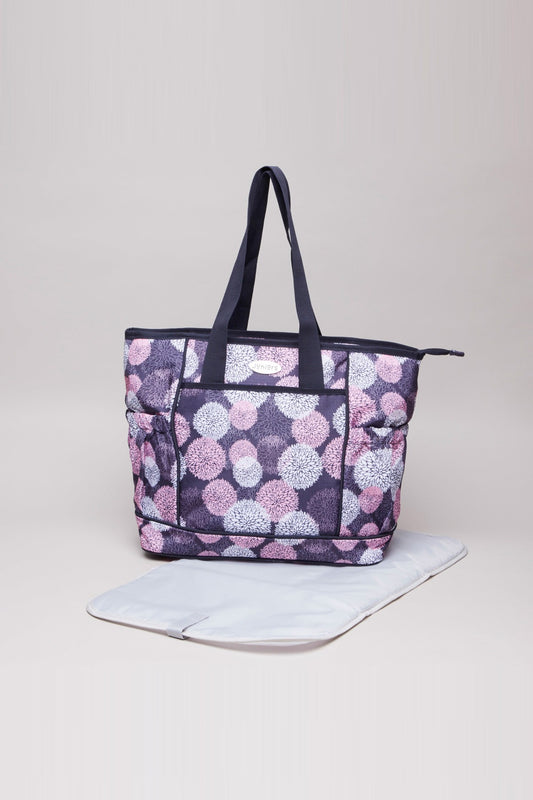 Printed Diaper Bag with Twin Handles