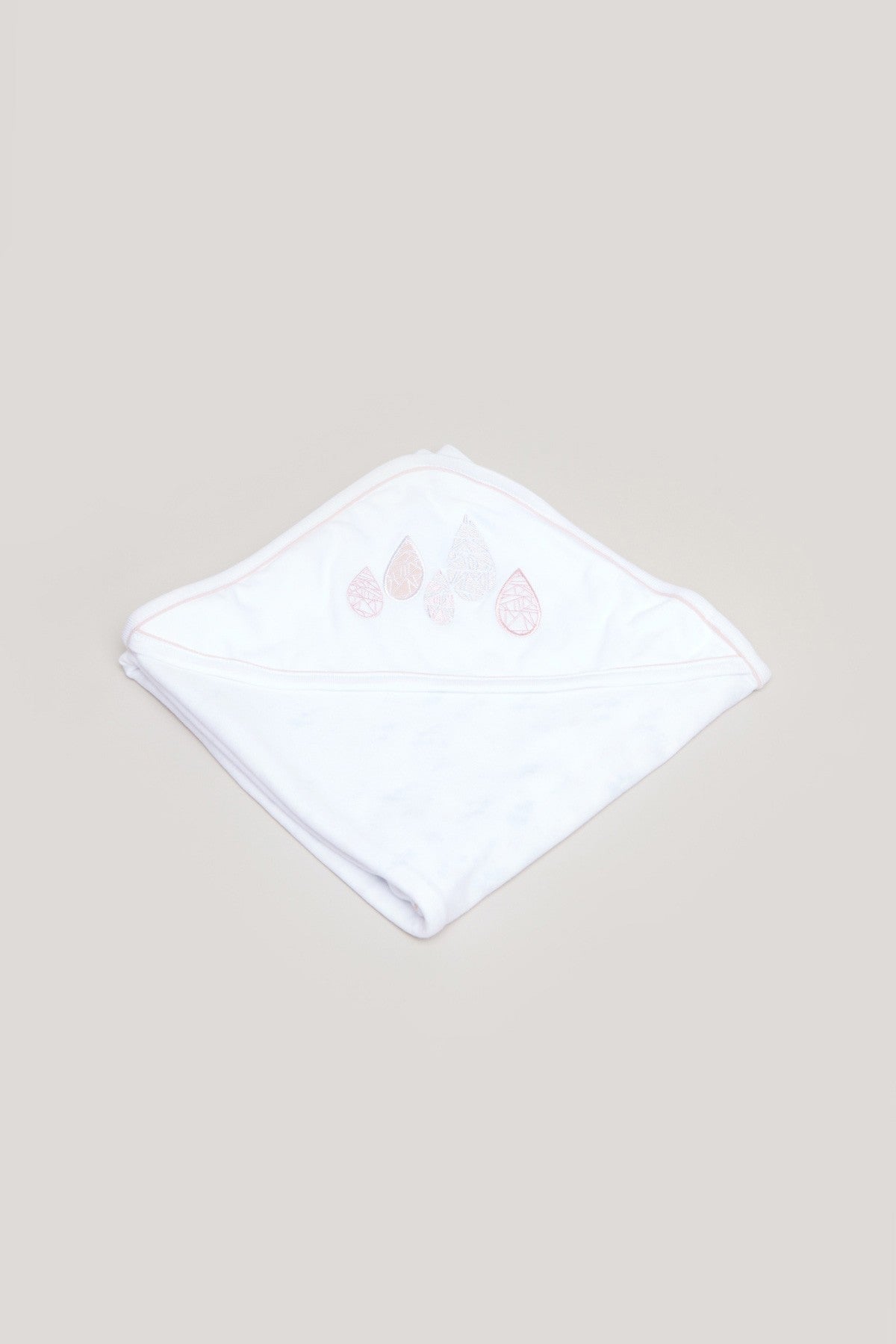 Printed Receiving Blanket with Hood - 81x81 cms