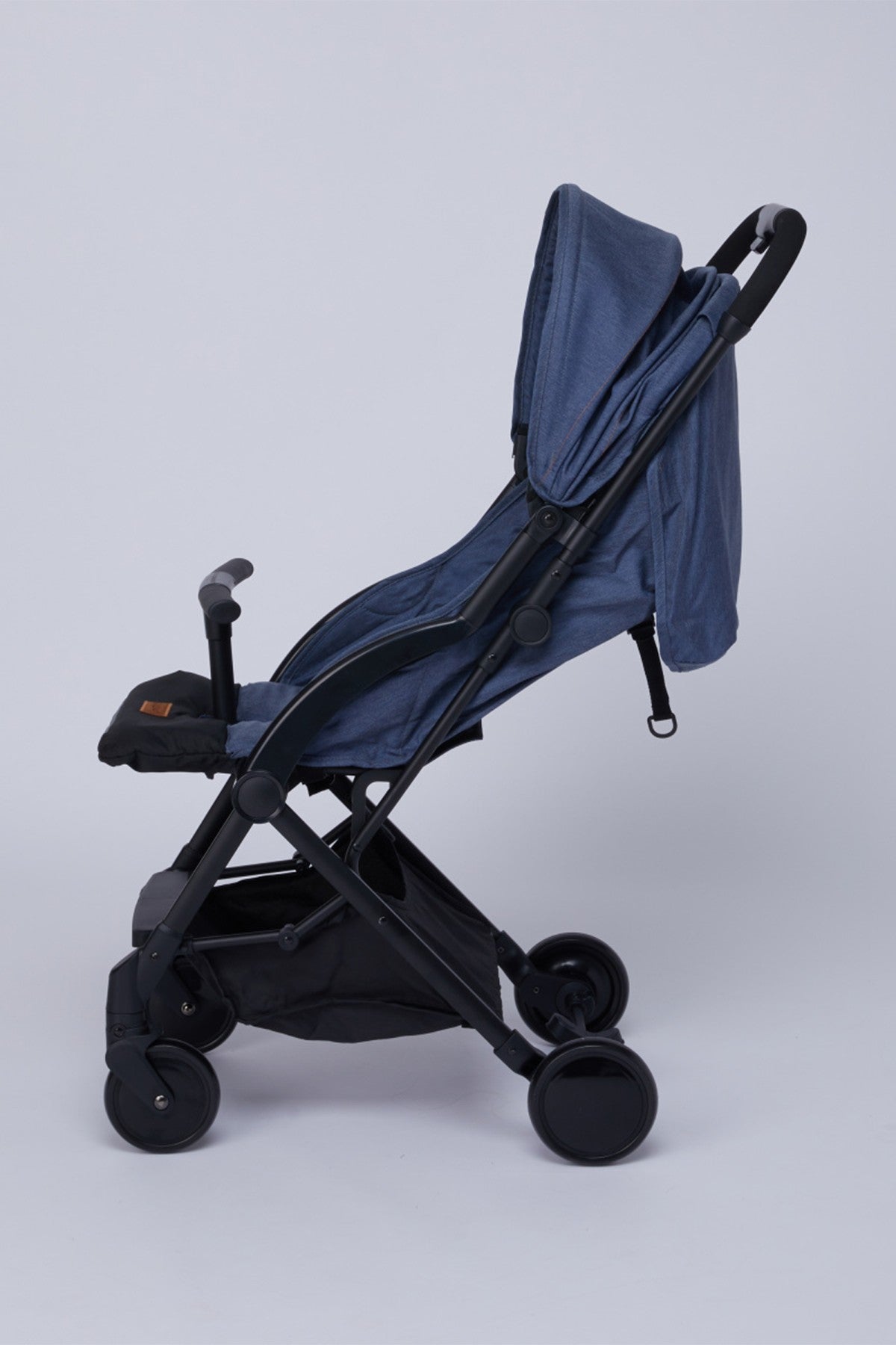 Porter Baby Denim Stroller with Swivel Wheels
