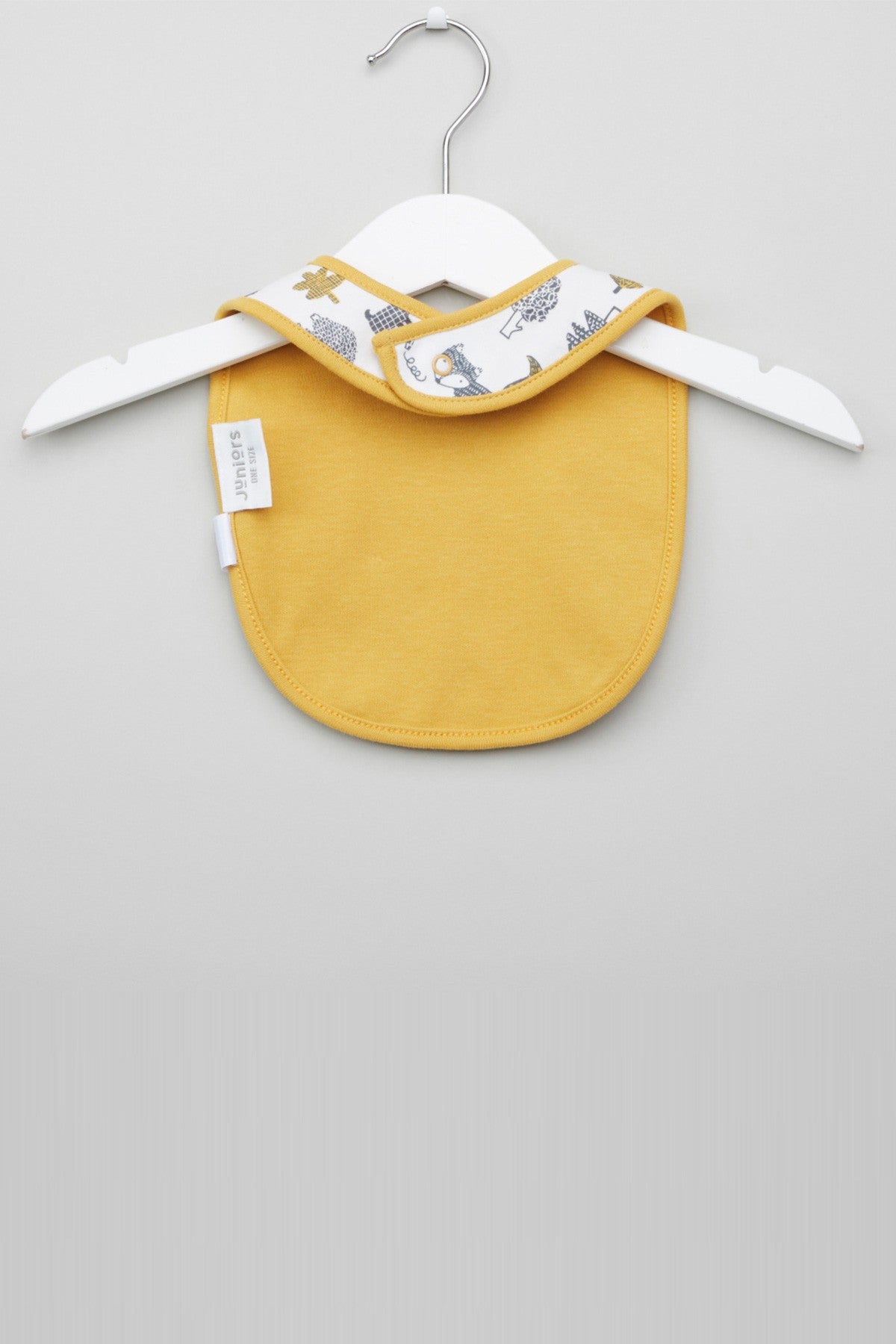 Printed Bib with Hook and Loop Closure
