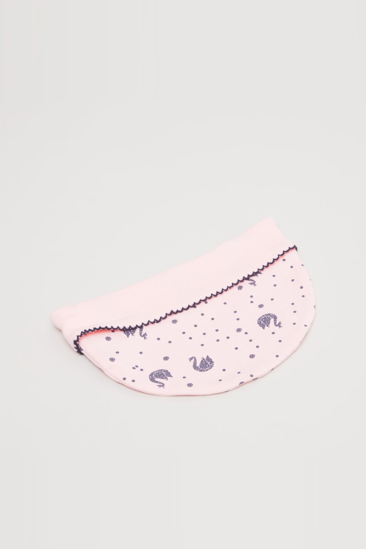 Swan Printed Beanie Cap