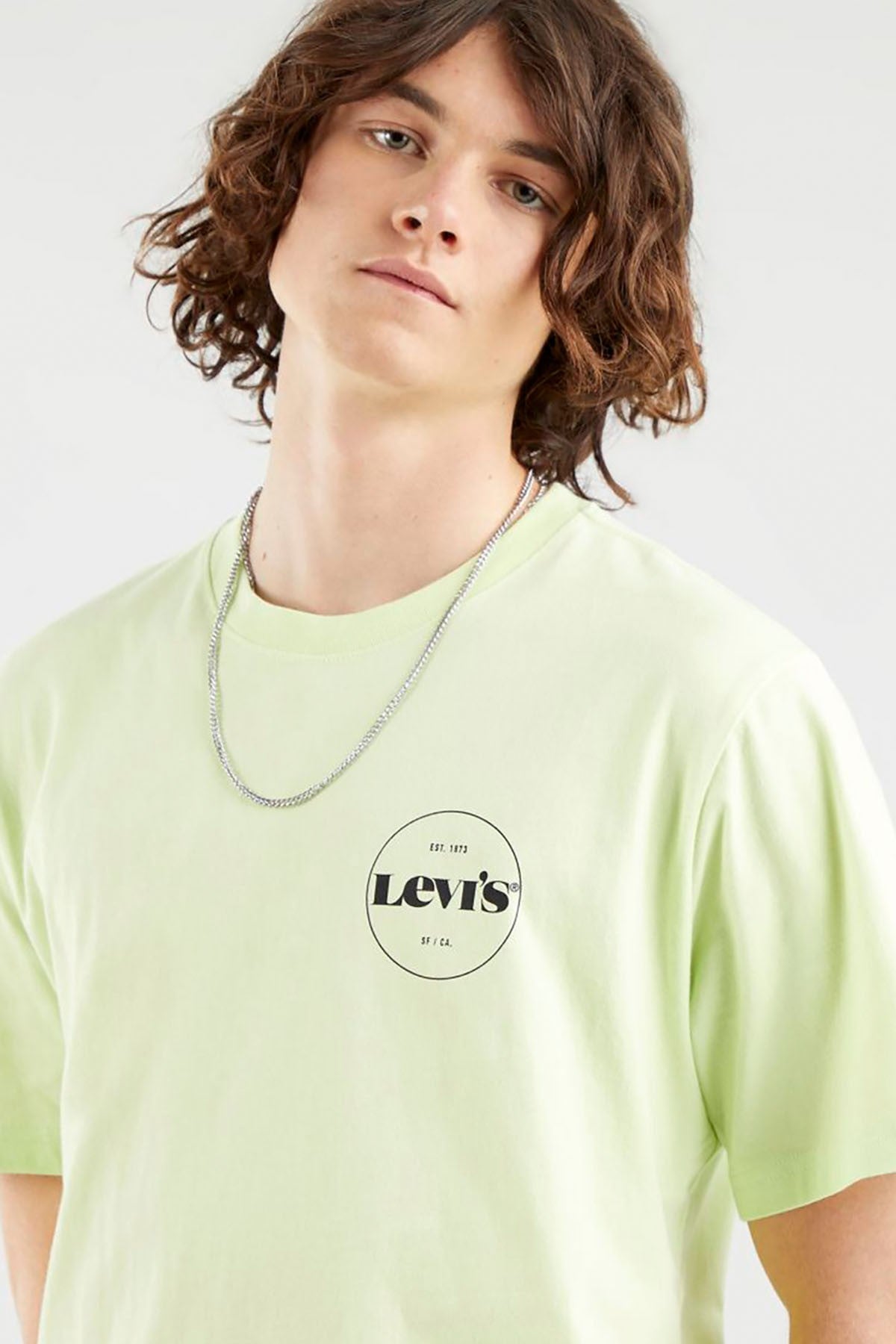 Ss Relaxed Fit Tee Corelogo Mv Shadow Li