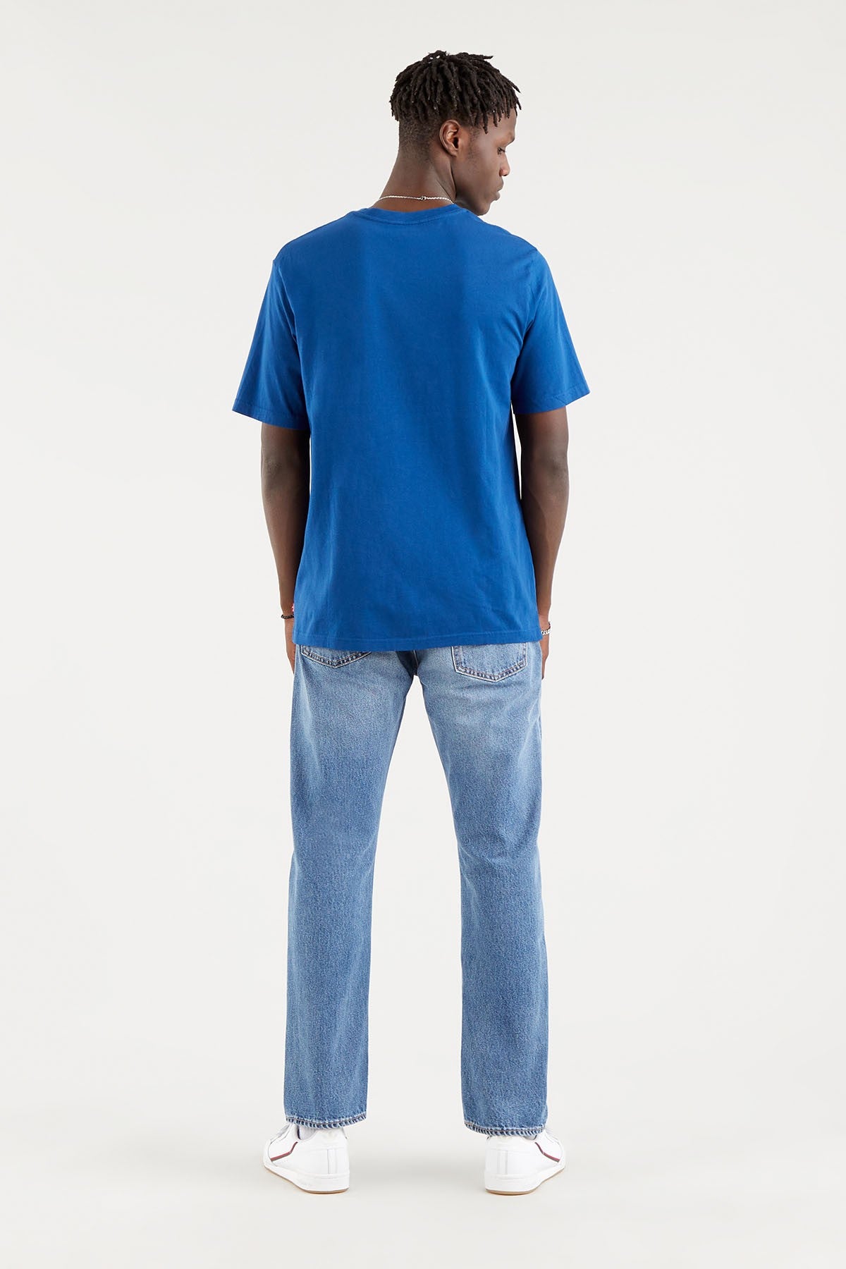 Ss Relaxed Fit Tee Ssnl Logo Mv Navy Peo