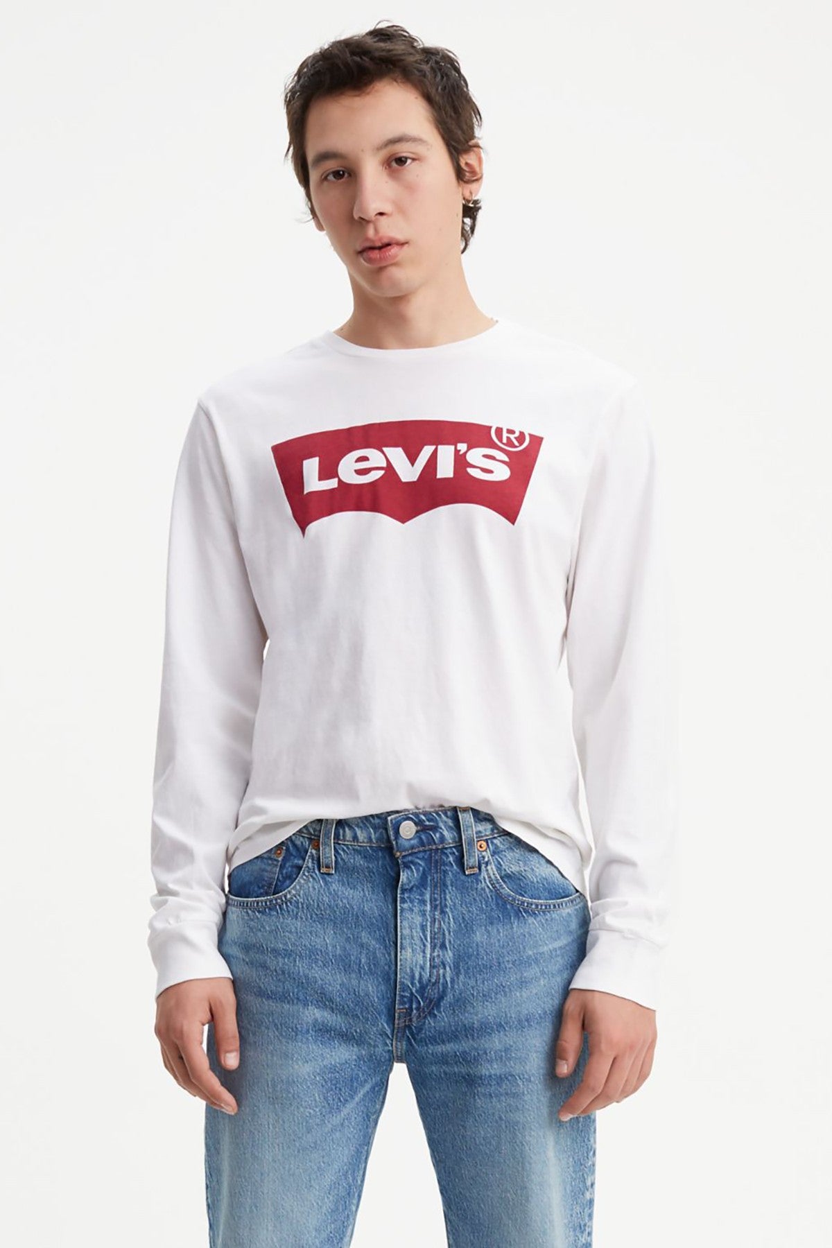 Levi's Men's Logo Long Sleeve T-Shirt
