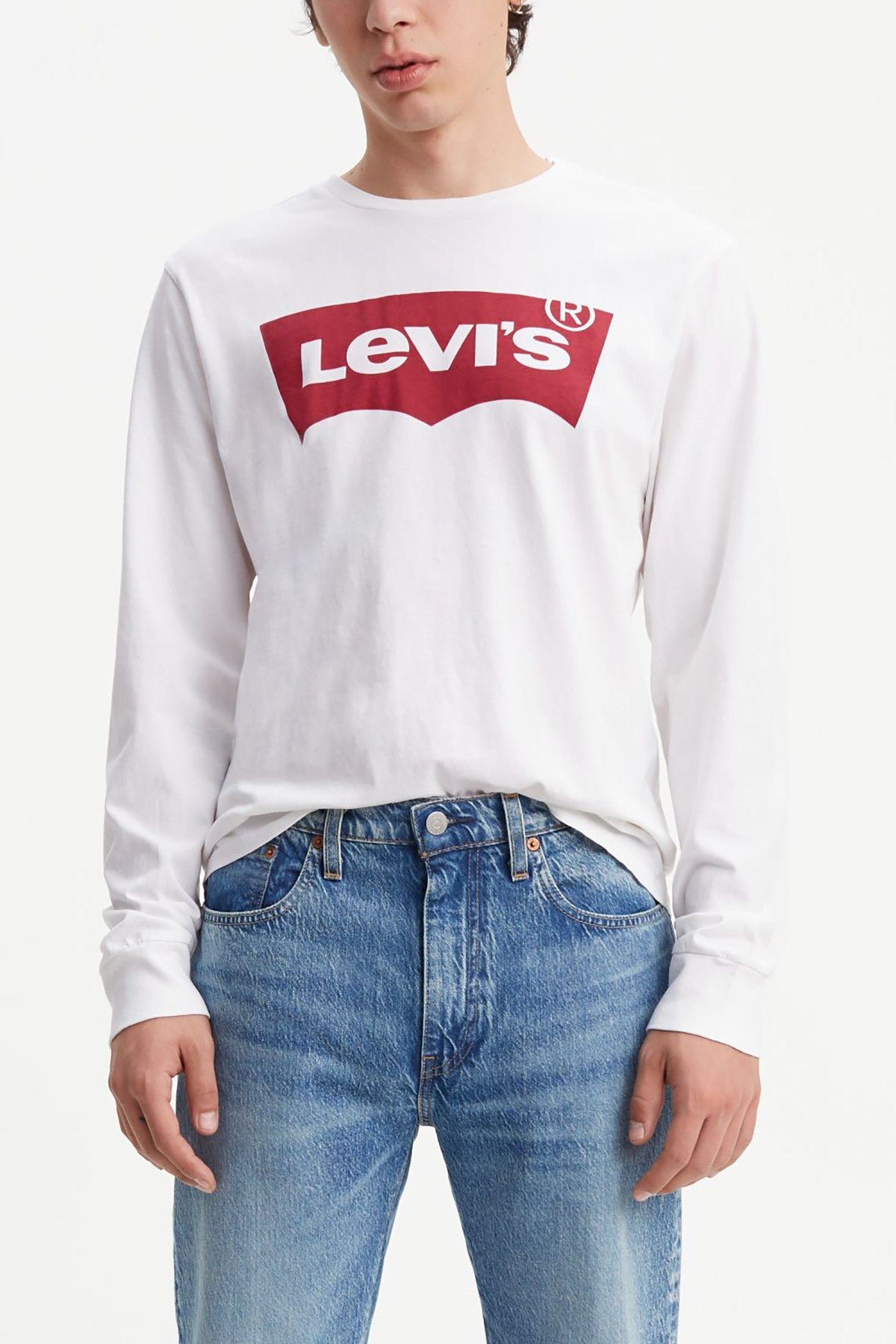 Levi's Men's Logo Long Sleeve T-Shirt