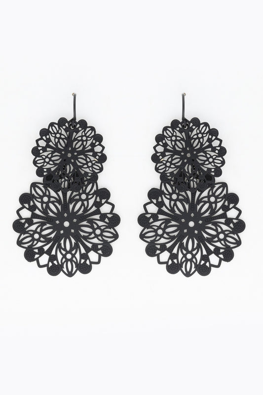 Floral Twist Earrings