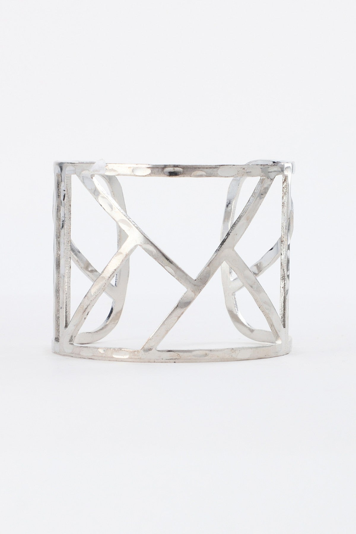 Geometrical Wide Cuff Bracelet