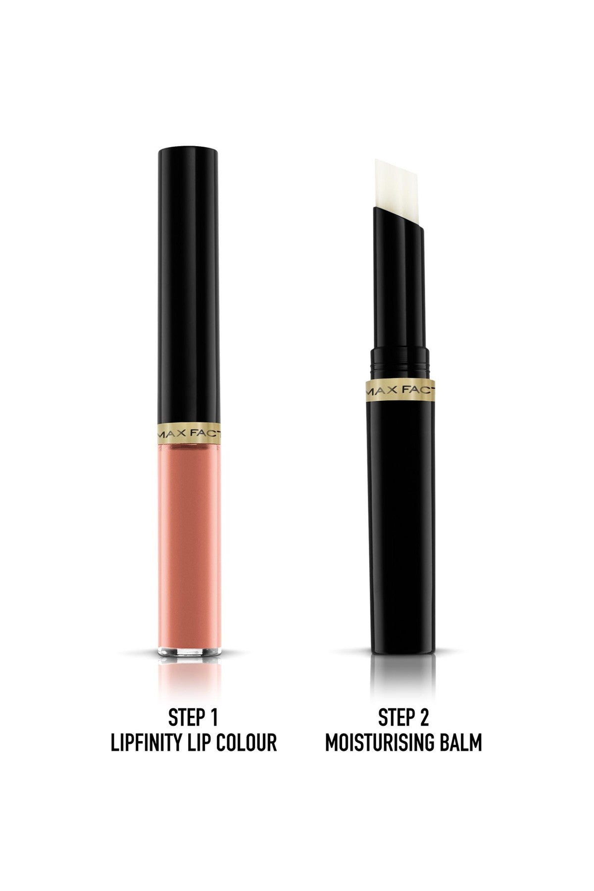 Lipfinity Lip Colour Lipstick, 2-step Long Lasting, 006 Always Delicate, 2.3 ml + 1.9 g