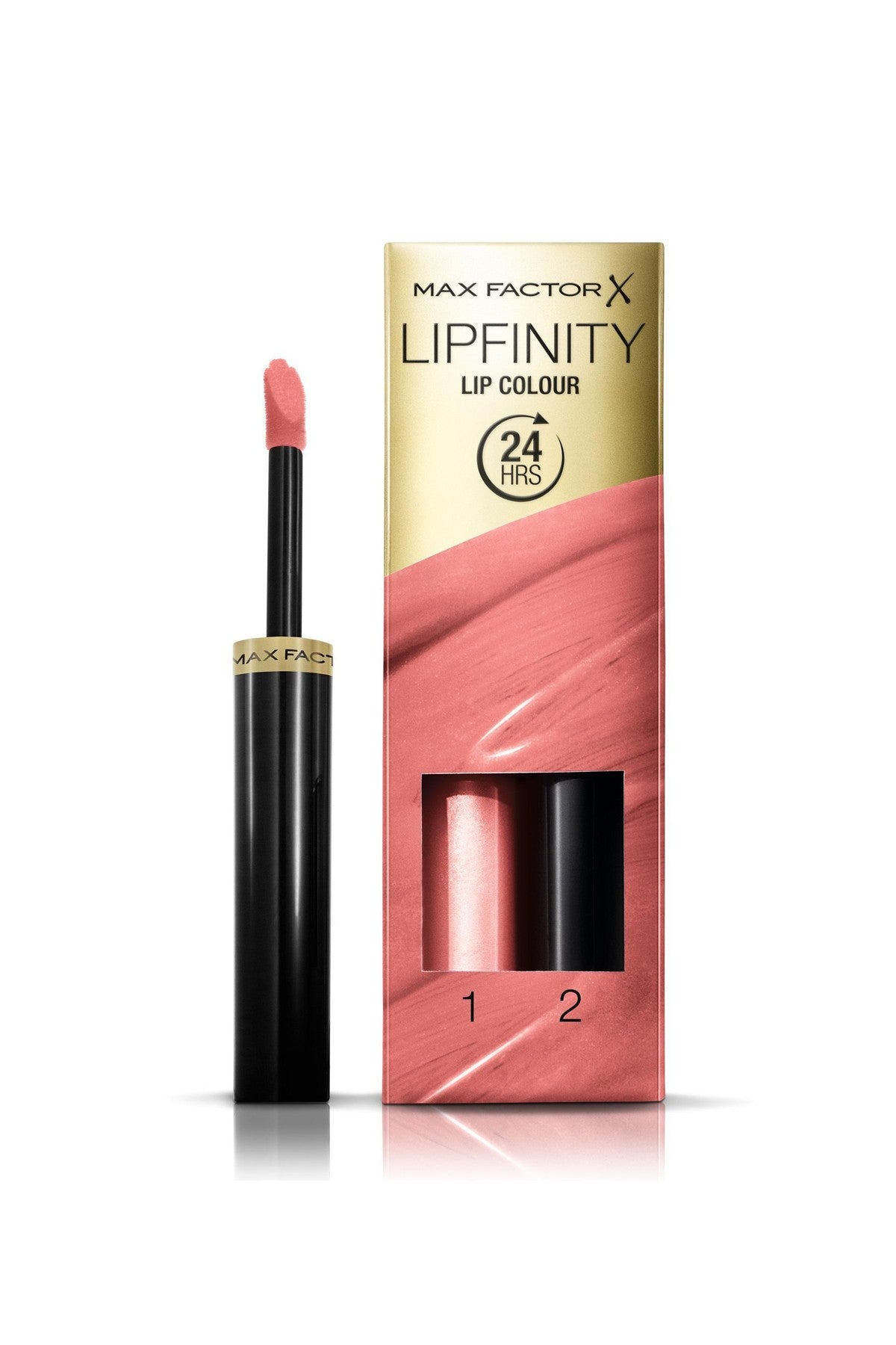 Lipfinity Lip Colour Lipstick, 2-step Long Lasting, 215 Constantly Dreamy, 2.3 ml + 1.9 g