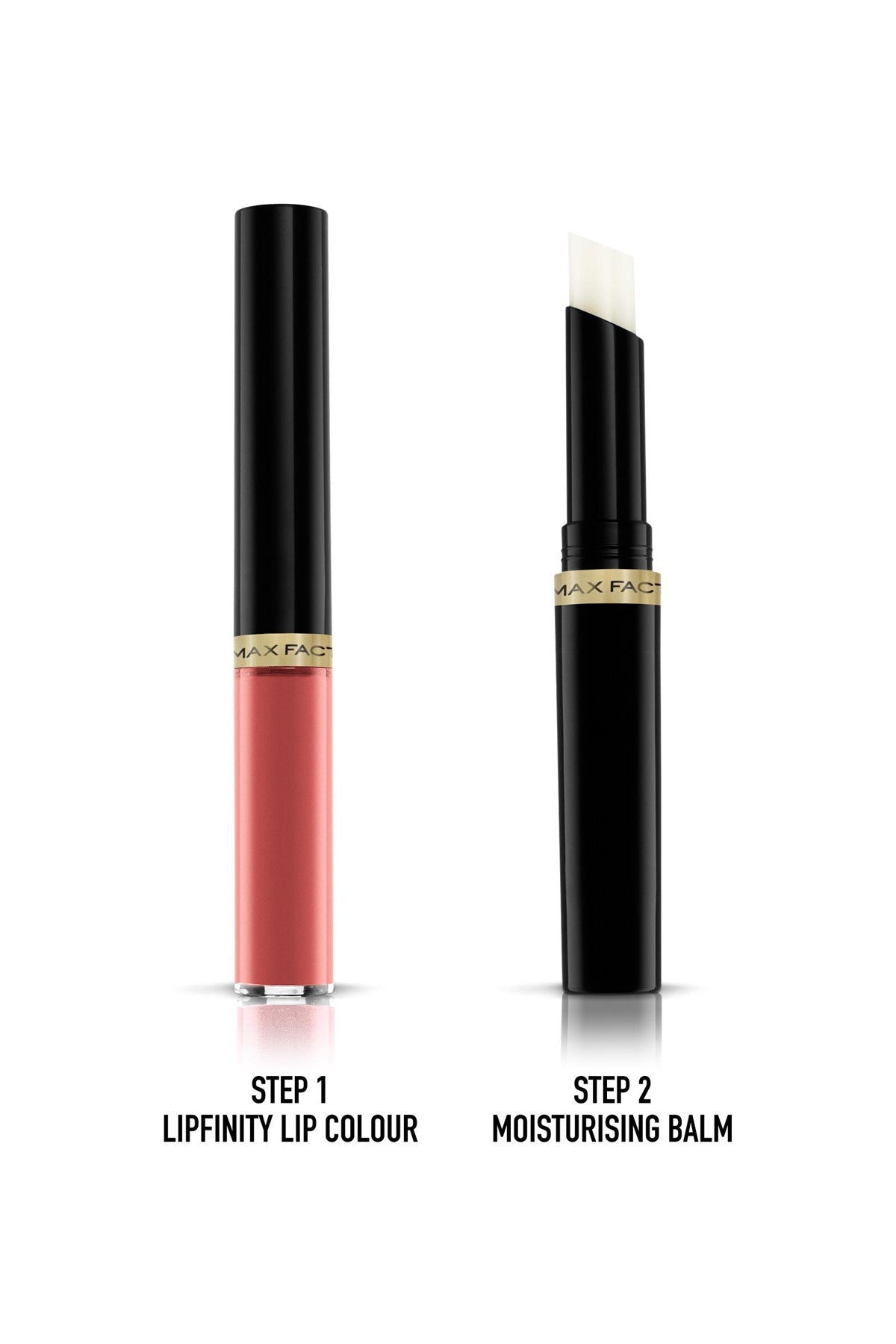 Lipfinity Lip Colour Lipstick, 2-step Long Lasting, 215 Constantly Dreamy, 2.3 ml + 1.9 g