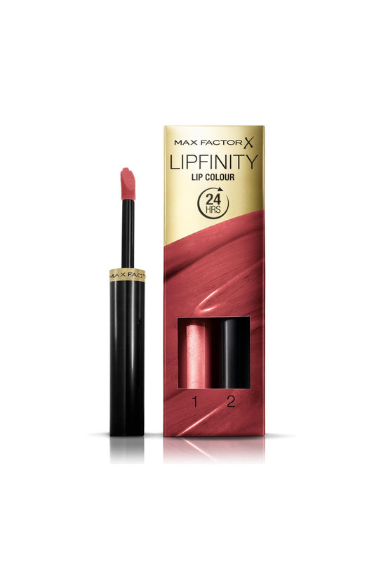 Lipfinity Lip Colour Lipstick, 2-step Long Lasting, 110 Passionate, 2.3 ml + 1.9 g