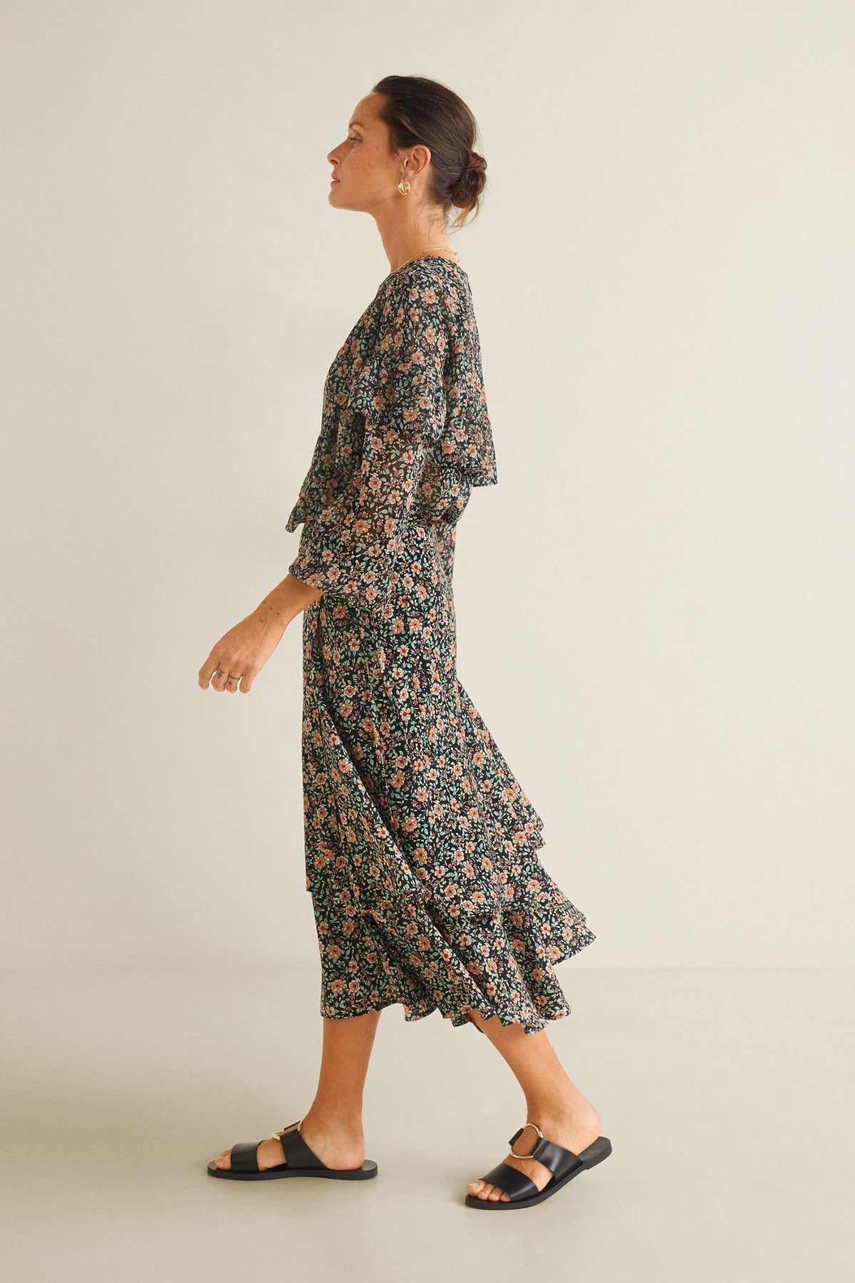 Floral Print Skirt