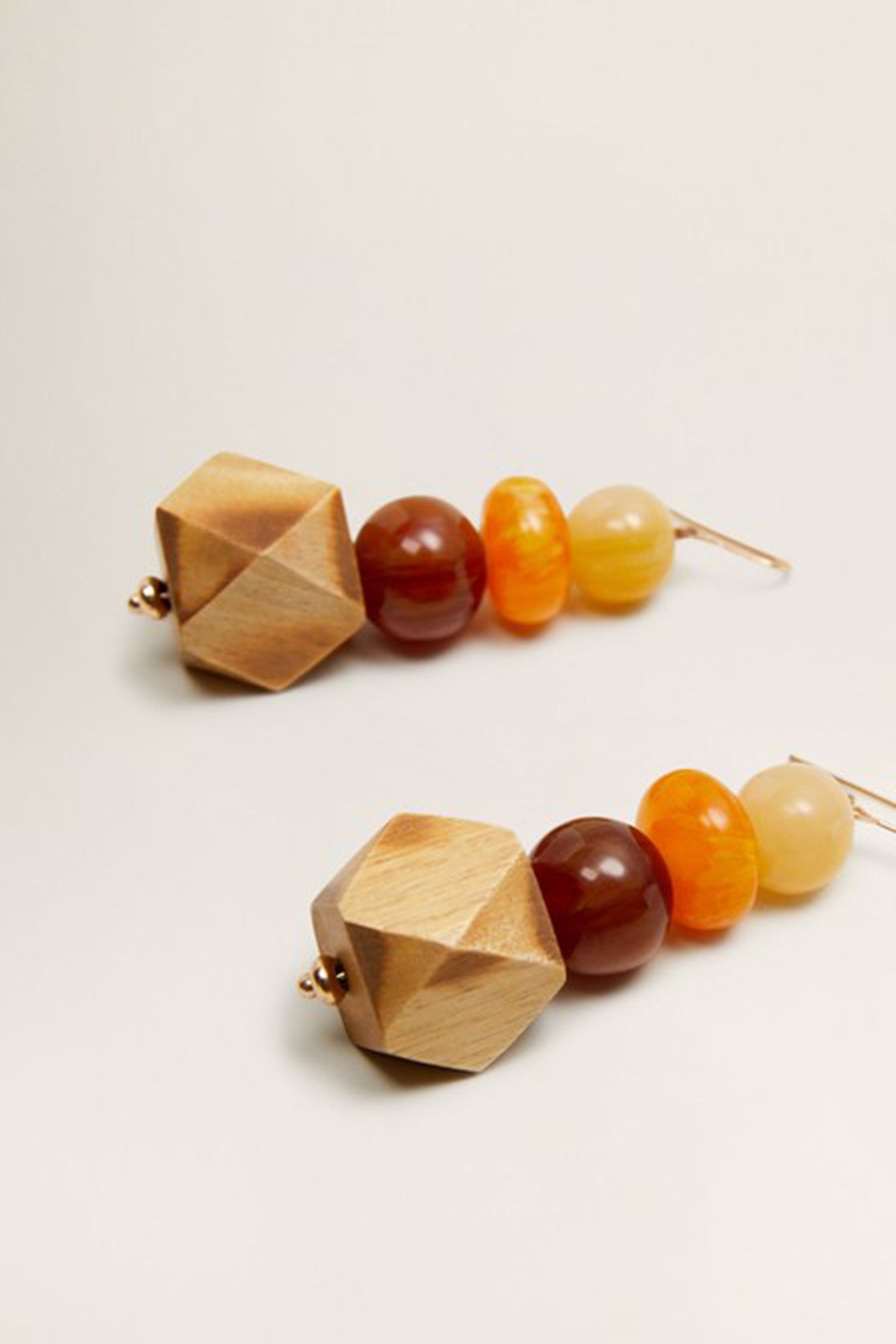 Beaded Pendant Earrings